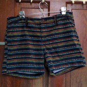 2 for $20 Merona Navy Blue Colorful Dots Cotton Bermuda Shorts Size 8